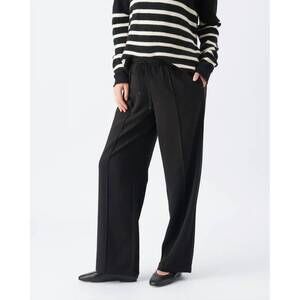 NEW RIPE alexa pull on wide leg pants in black